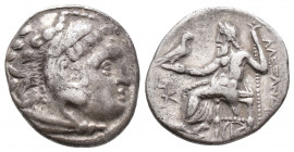 Kingdom of Macedon. Alexander III, "The Great". drachm. 336-323 BC 4.3gr. 16.8mm