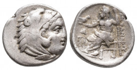 Kingdom of Macedon. Alexander III, "The Great". drachm. 336-323 BC 4.2gr. 16.3mm