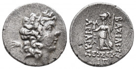 Kings of Cappadocia. Eusebeia-Mazaka. Ariarathes V Eusebes Philopator 163-130 BC. 3.9gr, 16.5mm