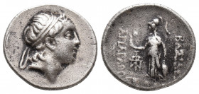 Kings of Cappadocia. Eusebeia-Mazaka. Ariarathes V Eusebes Philopator 163-130 BC. 4.1gr, 16.8mm