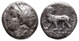 IONIA, Miletos. Circa 350-340 BC. 3.5gr, 11.9mm