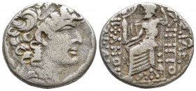 Seleucis and Pieria. Antioch circa 30-27 BC. In the name and types of the Seleucid king Philip I Philadelphos 14.2gr, 23.7mm