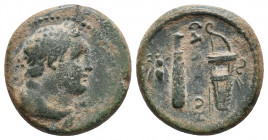 Silandos, Lydia, AE15, semi-autonomous issue. AD 193-212. 3.8gr, 16.7mm