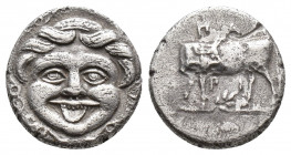 MYSIA, Parion. 4th century BC. AR Hemidrachm 2.12 g 13.8 mm