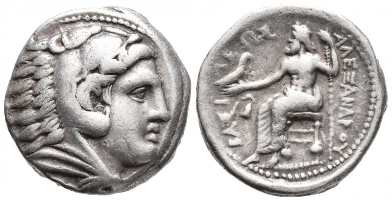 KINGS of MACEDON. Alexander III, 336-323 BC AR tetradrachm 16.91 g 26.1 mm