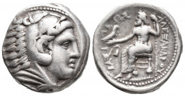 KINGS of MACEDON. Alexander III, 336-323 BC AR tetradrachm 16.91 g 26.1 mm