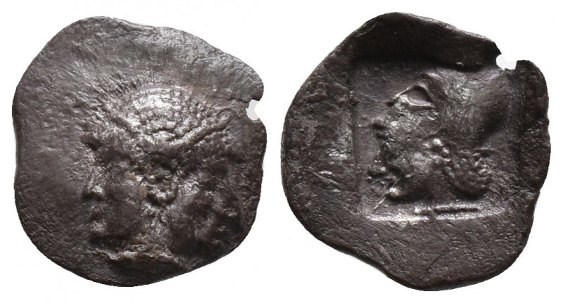 Lampsakos in Mysia AR 1gr, 11.1mm