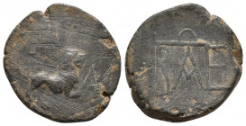 BOSPORUS KINGDOM. Polemon I. Ca. 15/14-8 BC. Æ 8.6gr 20.4gr