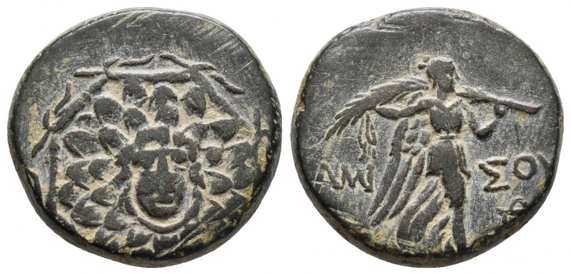 PONTUS, Amisos . Circa 85-65 BC. Æ 8.1gr 20.7mm