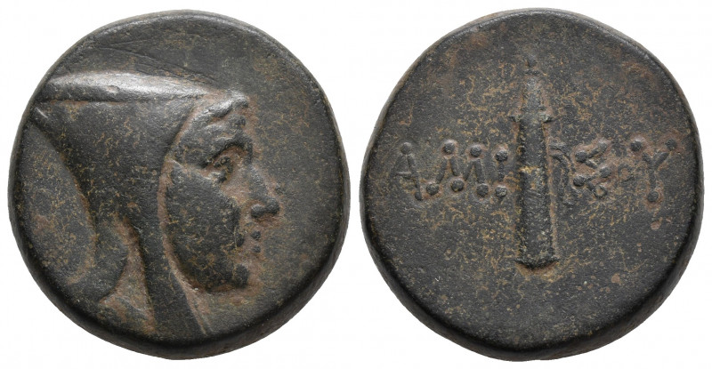 PONTUS, Amisos . Circa 125-100 BC. Æ 19.9gr 25.6mm