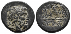 Pontos, Amisos Æ20. Circa 95-70 BC. 8gr 20.9mm
