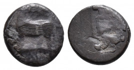 Macedonian Kingdom. Kassander. 316-297 B.C. AE (Uncertain) 1.2gr 10.9mm