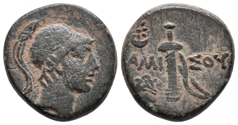 Pontus. Amisos 120-63 BC. Bronze Æ 7.6gr 20.2mm