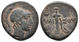 Pontus. Amisos 120-63 BC. Bronze Æ 7.6gr 20.2mm