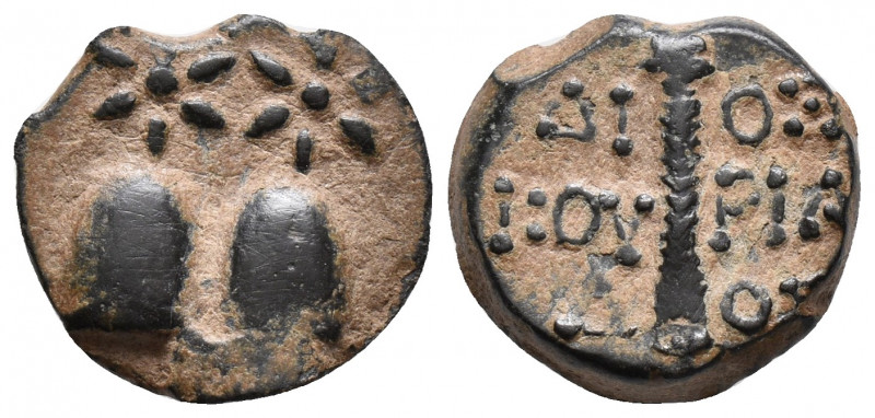 Colchis. Dioskourias 150-100 BC. Bronze Æ 3.7gr 16.1mm