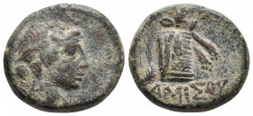 Pontus. Amisos 85-65 BC. Bronze Æ 7.9gr 20.8mm