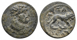 Lydia. Attaleia . Pseudo-autonomous issue circa 30 BC-AD 276.Bronze Æ1.4gr 14.4mm