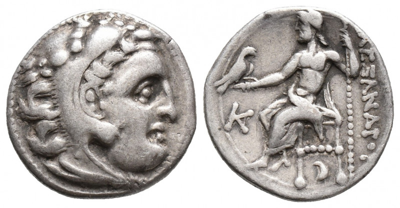 KINGS OF MACEDON. Alexander III ‘the Great’, 336-323 BC. Drachm Kolophon 4.1gr 1...