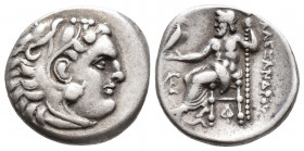 KINGS OF MACEDON. Alexander III ‘the Great’, 336-323 BC. Drachm Kolophon 4.1gr 18.7mm