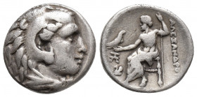 KINGS OF MACEDON. Alexander III ‘the Great’, 336-323 BC. Drachm Abydos 4.1gr 16.3mm