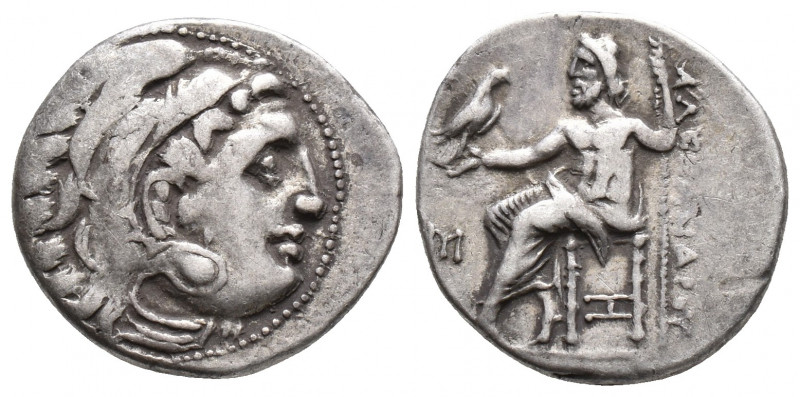 KINGS OF MACEDON. Alexander III ‘the Great’, 336-323 BC. Drachm Abydos 4.3gr 18....