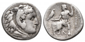 KINGS of MACEDON. Philip III Arrhidaios. 323-317 BC. AR Drachm Abydos 4.1gr 17.5mm