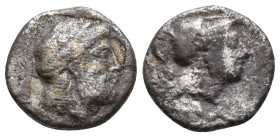 CILICIA, Holma. IV Century BC. AR Obol 2.6gr 14.1mm