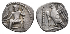 Cilicia, uncertain mint. AR Obol. 4th C. 1.4gr 7.7mm