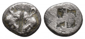 LESBOS. Uncertain. BI Obol (Circa 500-450 BC). 1.2gr 9.1mm