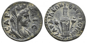 Lydia. Sardeis. Pseudo-autonomous issue AD 198-222. 2.9gr, 18.1mm