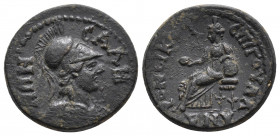 Lydia. Sala. Pseudo-autonomous issue AD 98-117. Time of Trajan 4.6gr, 18.9mm