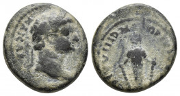 LYDIA. Cilbiani Superiores. Domitian 81-96 Ae. 4.7gr, 18.3mm