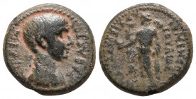 Phrygia. Eumeneia - Fulvia. Nero AD 54-68 Ae 4.9gr,19.5mm