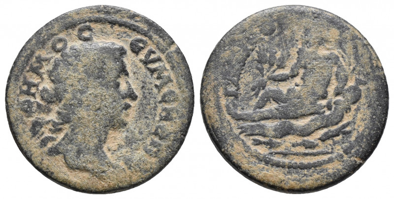 Phrygia. Eumeneia - Fulvia. Pseudo-autonomous issue AD 193-211. Ae 5.1gr, 21.6mm