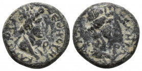 Mysia. Pergamon. Pseudo-autonomous issue AD 40-60 Ae 3.4gr, 17mm