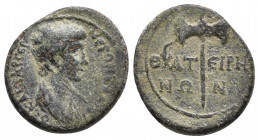 Lydia. Thyateira. Nero AD 54-68 Ae 2.4gr, 17.4mm