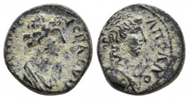 Lydia. Apollonis. Pseudo-autonomous issue AD 200-210. Ae 2.8gr, 14.2mm