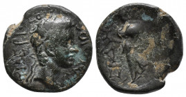 Pamphylia. Side . Tiberius AD 14-37. Bronze Æ. 8.6gr. 24.4 mm