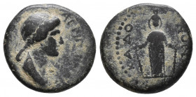 Phrygia. Kadoi Agrippina Junior, 50-59. 3gr 15.5mm