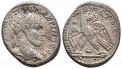 Seleucis and Pieria. Antioch. Macrinus AD 217-218. Tetradrachm AR 9.9gr 26.8mm
