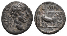 Mysia, Parium. Antoninus Pius. A.D. 138-161. AE 1.9gr 15.4mm