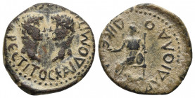Lykaonia. Laodikeia Kombusta . Titus and Domitian, as Caesars circa AD 69-79. Bronze Æ 4.3gr 20.1mm