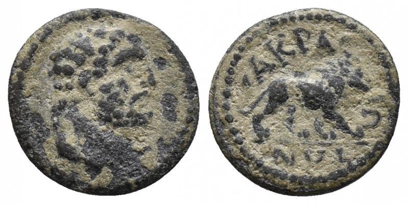 LYDIA. Nakrasa. Pseudo-autonomous. Time of Trajan to Antoninus Pius (98-161). Ae...