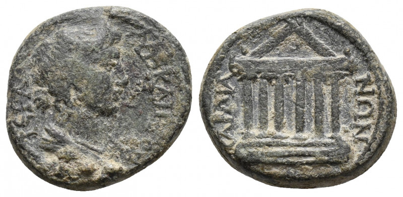 LYDIA. Sardes. Pseudo-autonomous. Time of Vespasian (69-79). Ae. 5.1gr 18.3mm