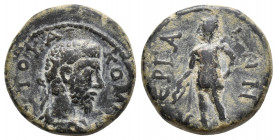 Pamphylia. Perge. Commodus AD 180-192. Bronze Æ 4.9gr 17.8mm