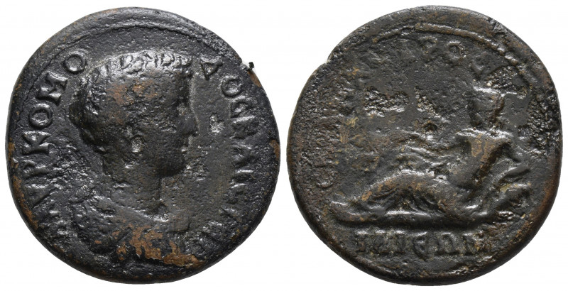 TROAS, Ilium. Commodus. 180-192 AD. Æ 18.1gr 30.1mm