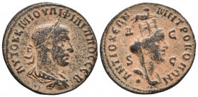 Philip I (244-249). Seleucis and Pieria, Antioch. (27,6mm, 12,79g, 12h).