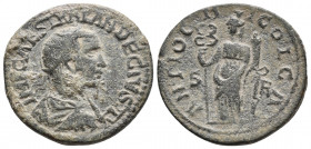 PISIDIA. Antioch. Trajanus Decius (249-251). Ae. Weight: 7.45 g. Diameter: 24 mm.