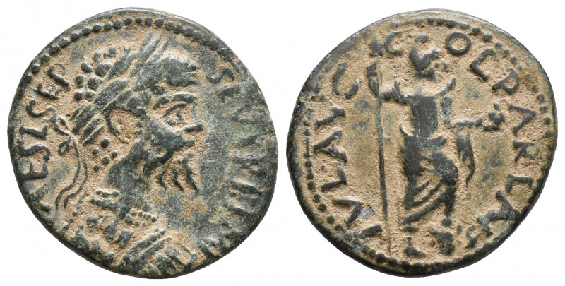 PISIDIA, Antioch. Septimius Severus. 193-211 AD. Æ 4.6gr 21.2mm