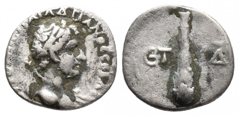 CAPPADOCIA. Caesarea-Eusebia. Hadrian. A.D. 117-138. AR 1.4gr, 12mm